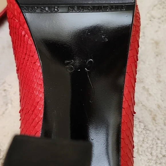 Red Custom Made Heels - Picture 4 of 8